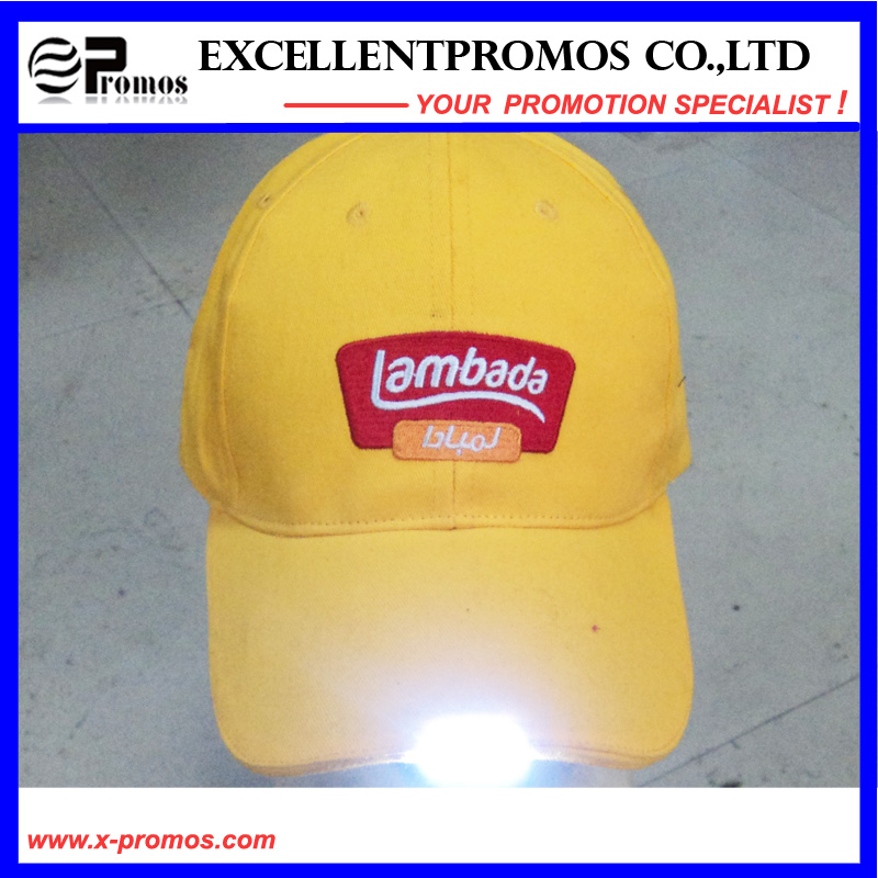 Logo Customized Light LED Cap for Promotion (EP-C7072)