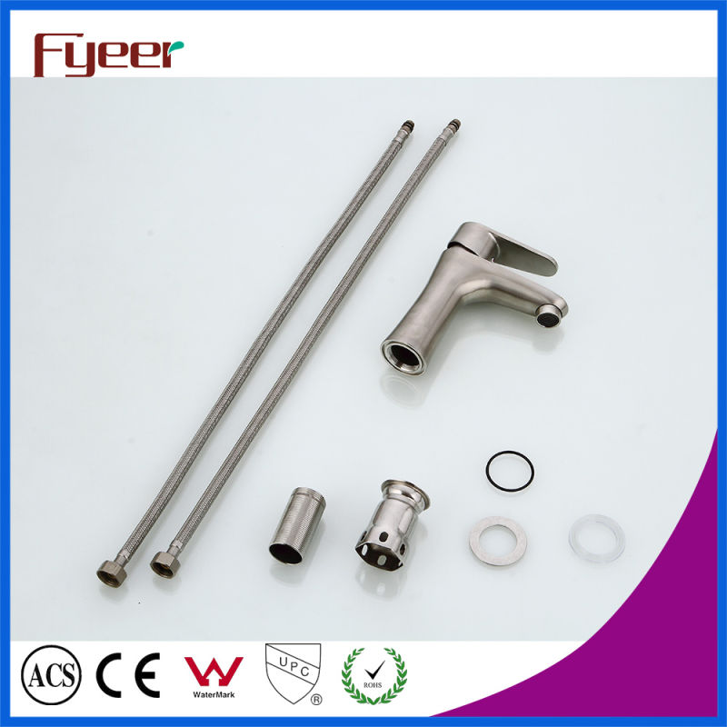 Fyeer High Quality Cheap 304 Stainless Steel Basin Faucet