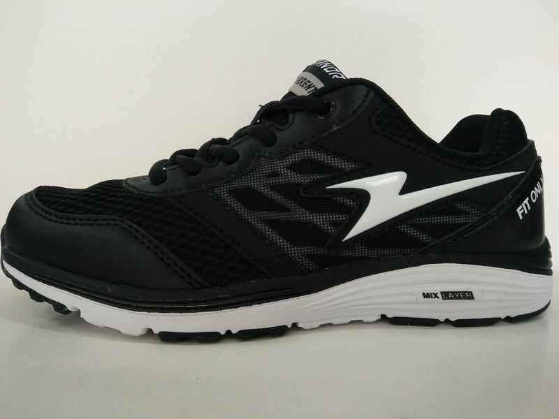 Ladies Anti-Microbial Black Casual Sports Shoes