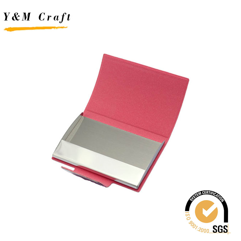 High Quality Custom Design PU Leather Business ID Card Holder