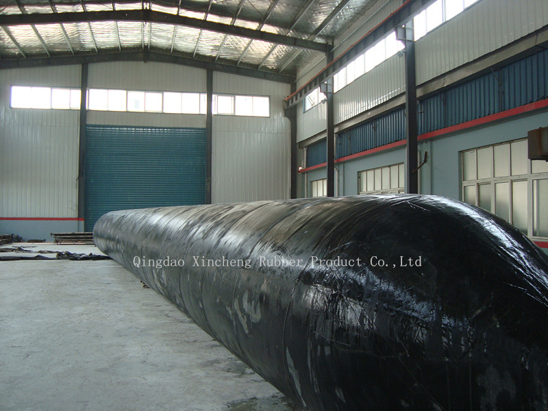 Inflatable Natuaral Rubber Production Ship Lifting Rubber Airbag