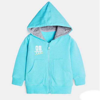 Wholesale OEM Custom Kid Hoody, Kid Zip up Hood Jacket