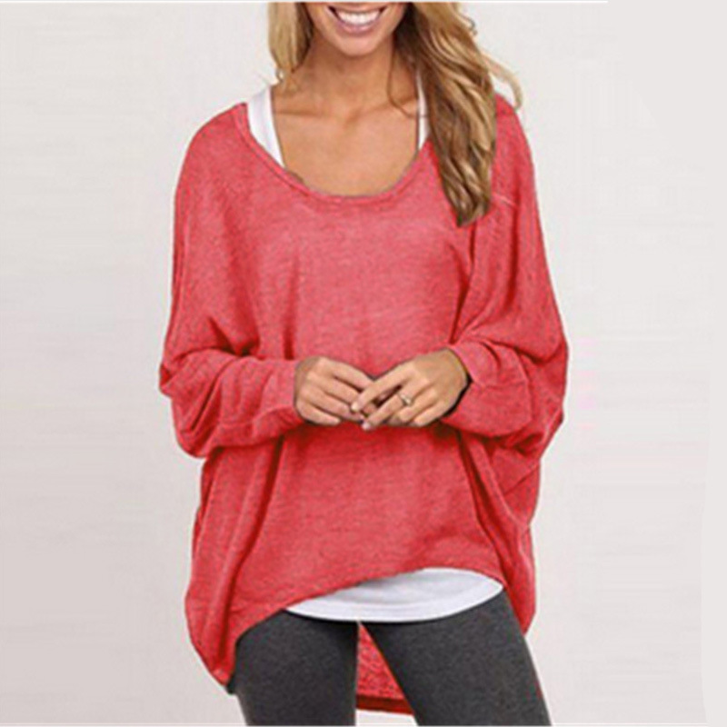 Lightweight Oversize Knit Top (T007-1)