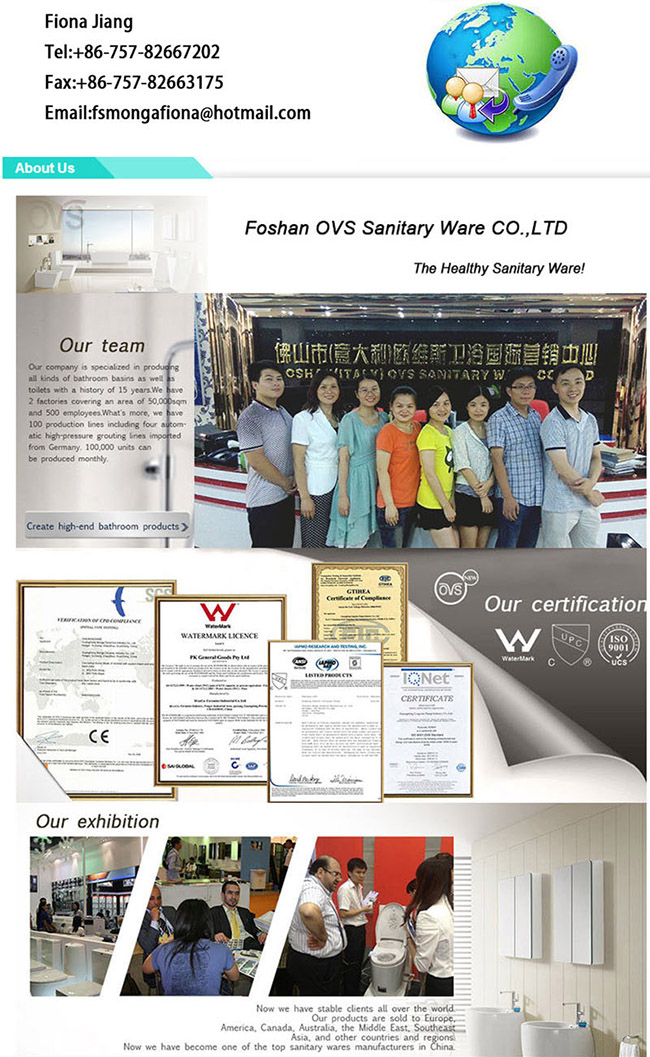 Ovs Foshan Sanitary Ware Building Materials Supplier Wc