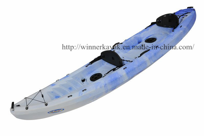 Double Sit on Top Kayak / Fishing Kayak / Plastic Kayak (NEREUS I)