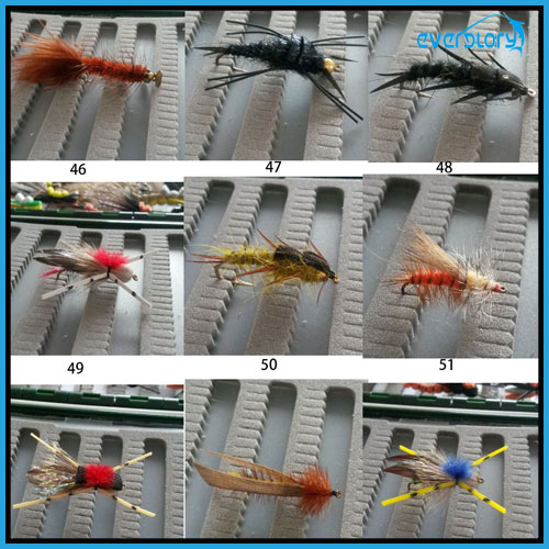 All Type of Handmade Popular Flies for Professional Fisherman