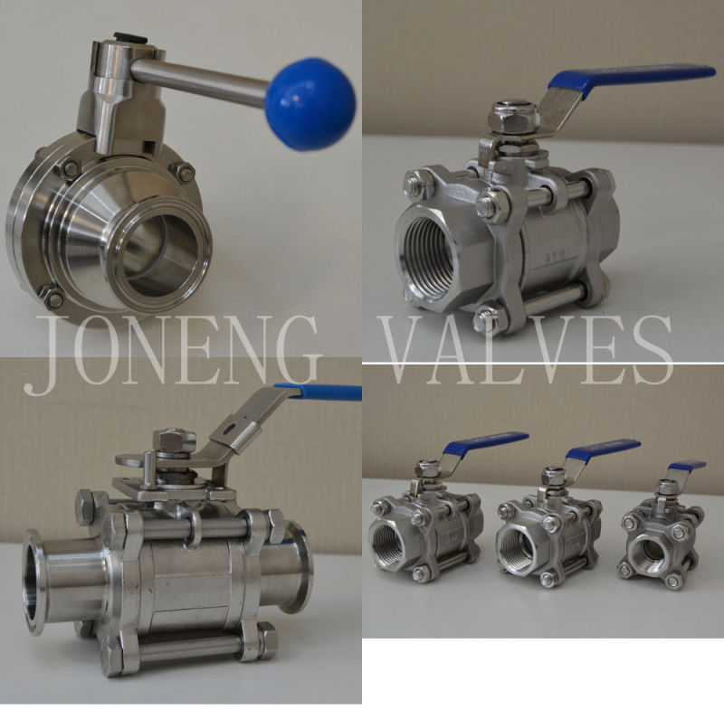 Stainless Steel High Purity Butterfly Type Ball Valve (JN-BLV2009)