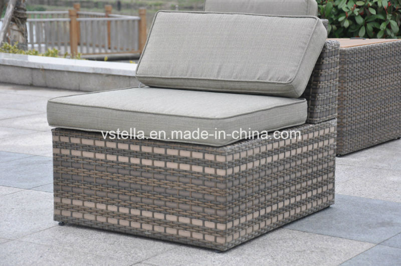 3-Piece Outdoor Stacking Rattan Patio Wicker Set