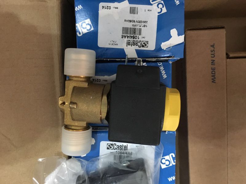 Castol Solenoid Valve 1/2flare 220/230V 50Hz/60Hz