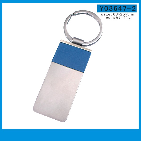 Wholesale Special Design Round Metal Key Ring Keychain (Y02449)