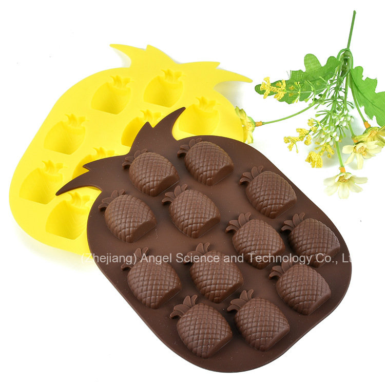 Hot Sale Silicone Fruit Ice Mold Cube Tray Chocolate Tool Si06