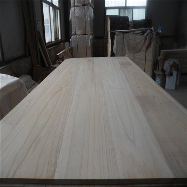 Thickness 15mm Paulownia Wood Lumber Light Weight