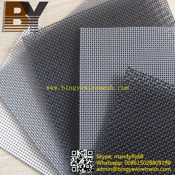 Powder Coated Security Screen Door Mesh