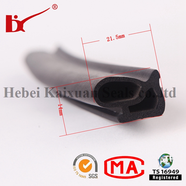 OEM Service EPDM Foam Rubber Strips with Different Sizes