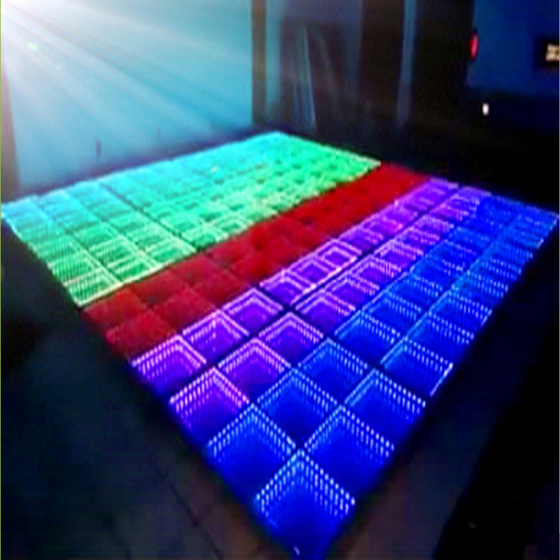 Shopping Corridor 3D LED Dance Floor for Huge Party and Production Conference