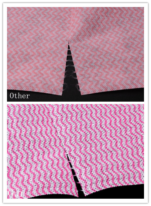 Pink Printing Kitchen Towel