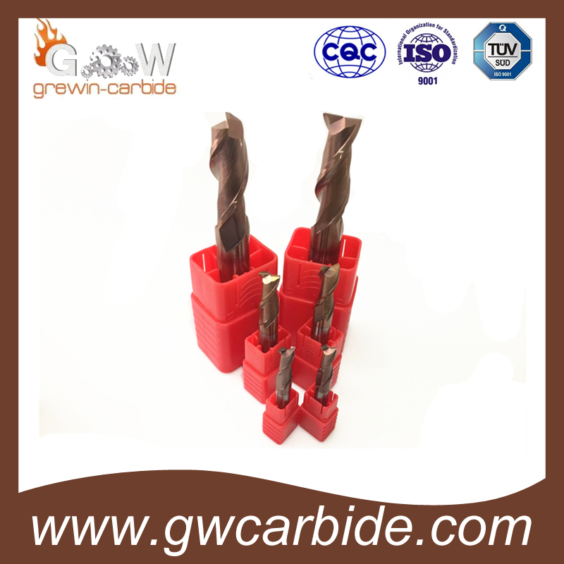 2/3/4 Flutes Solid Carbide End Mill for Aluminum