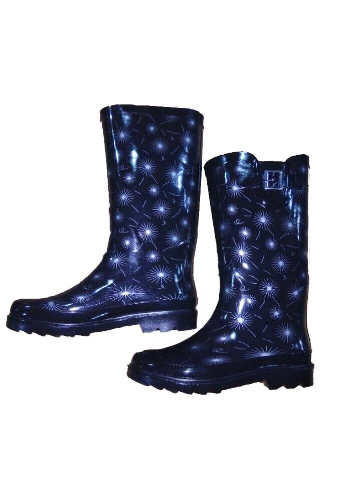 Rain Boot Supplier High Heel Rain Boots for Sale Ss-098