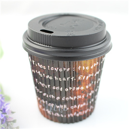 Logo Printed Paper Cups Single/Double/ Ripple Wall for