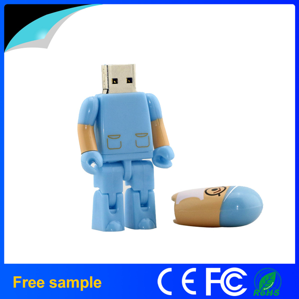 2016 China Supplier 4GB 8GB Plastic Doctor Shape USB Pendrive