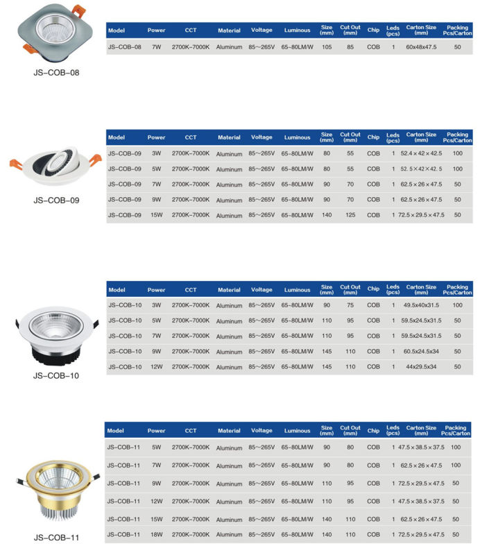 China Best Quality LED Downlight