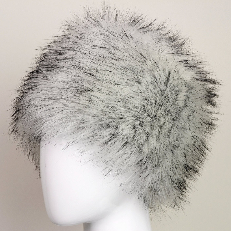 Women's Winter Warm Faux Fur Cossack Russian Style Cap Beanie Beret Hat (HW802)