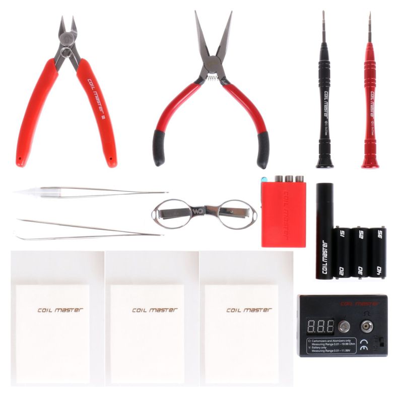 100% Authentic Coil Master DIY Kit V2/Vape Tool Kit/Coil Master Tool Kit