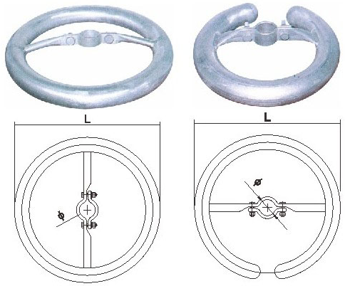 Fjh Type Grading Ring for Insulator