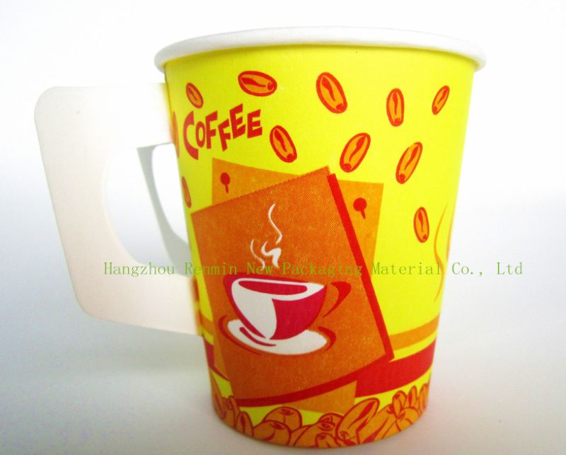 Vending Machine 7oz Coffee Paper Cup with Logo