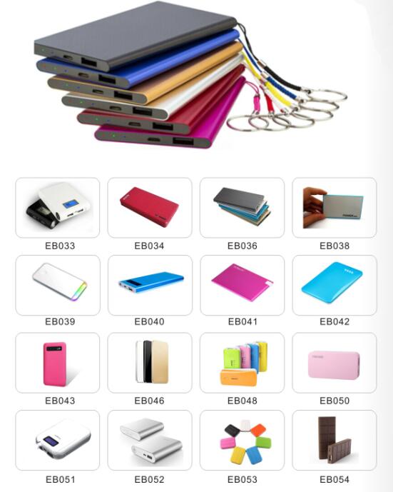 5000 mAh Mobile Charger Power Bank for Wholesale