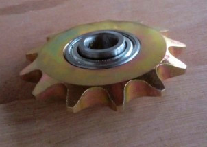 Zinc Special Standard Cast Iron Sprocket with Bearing Simplex