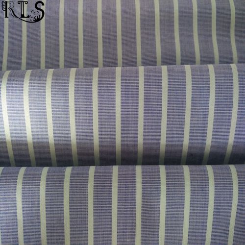 Cotton Poplin Woven Yarn Dyed Fabric for Garments Shirts/Dress Rls40-3po