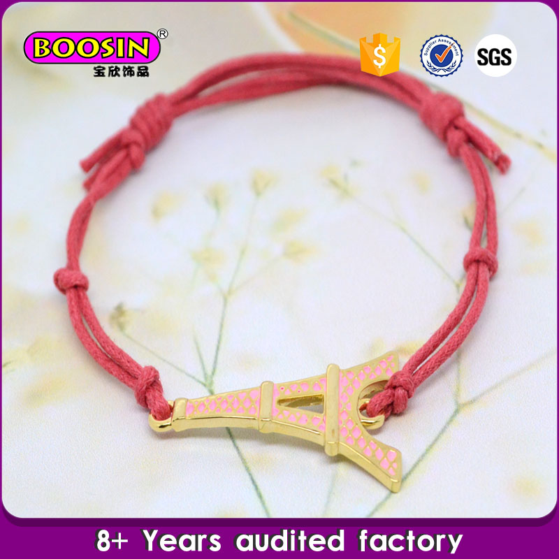 Hot Selling High Quality Enamel Jewelry Lucky Charm Bracelets 2016