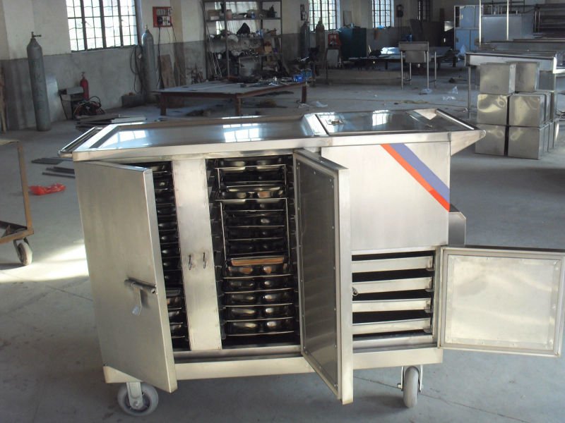 Thr-FC001 Electric Heating Food Trolley