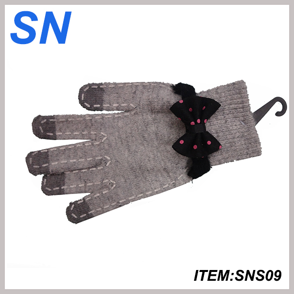 2013 Touchscreen Sex Wool Gloves for Lady