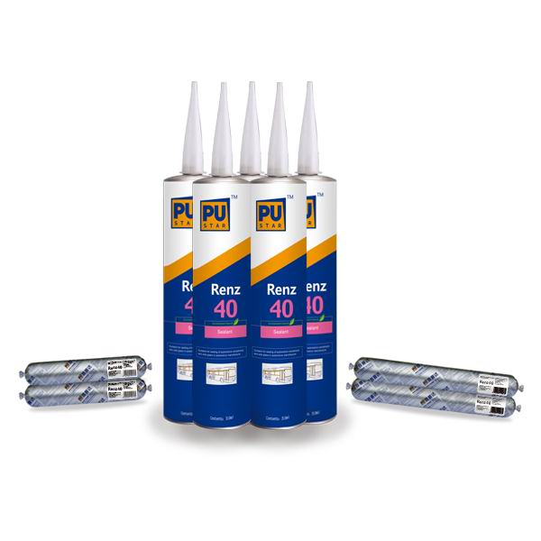 Three Colors, Polyurethane Adhesive Sealant for Auto Glass (RENZ40)