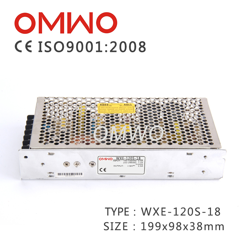 Wxe-120s-48 Single Output 120W 48V AC to DC Switching Power Supply