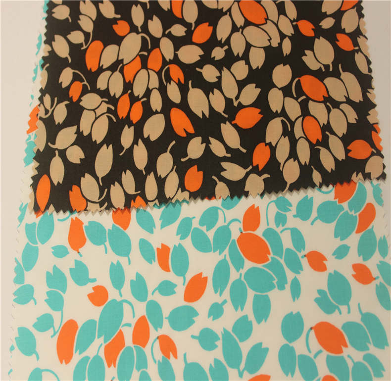 ecovero rayon printed fabric