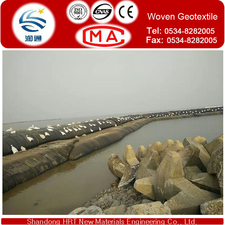 Geotubes, The Sea Protection Bag of Woven Geotextile + Anti-UV