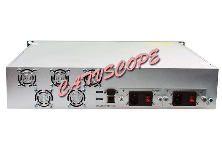 32ports High Power 1550nm 2u Erbium Ytterbium Co-Doped Optical Amplifier EDFA