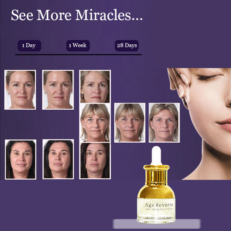 Age Reverse Face Essence Serum Anti Aging Repairing Revival Hydrating Moisturizing Firming Cosmetics Skin Care