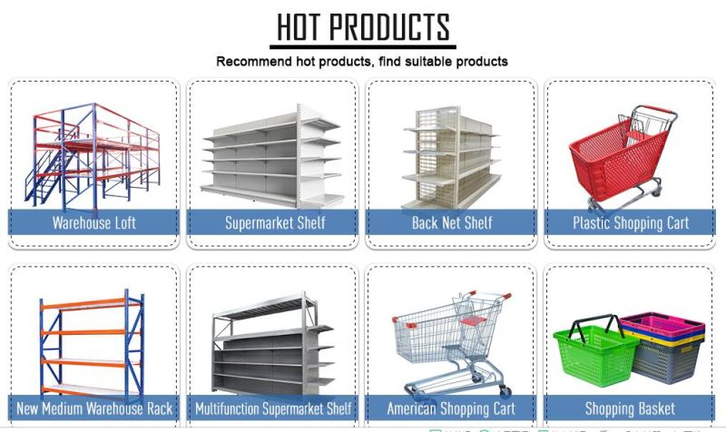 Double Side Supermarket Cosmetics Display Glass Shelf with LED Light Box