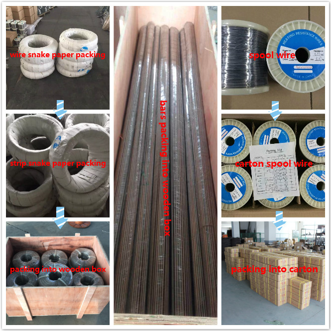 1400c Ocr27al7mo2 Resistance Heating Wire for Industry Furnace