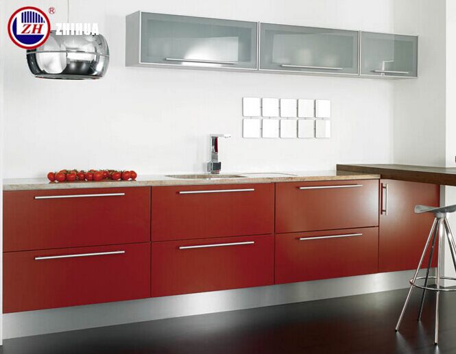 Wooden Kitchen Cupboards with Edge Banding (customized)