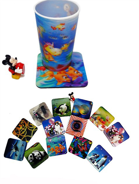 High Cost Performance Customize 3D Cup Coaster