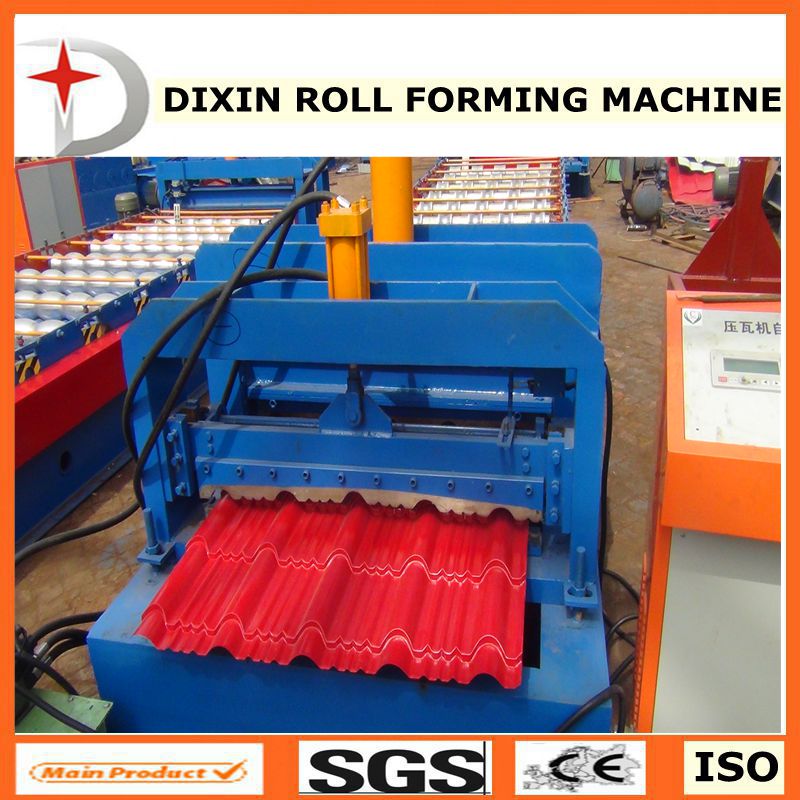 Glazed Steel Tile Machine