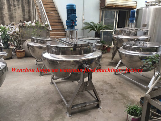 Stainless Steel Jacketed Kettle Cooking Pot for Jam