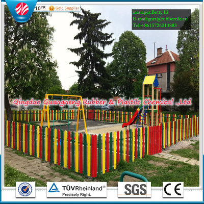 Garden Sports From China Rubber Playground Colorful Rubber Paver Playground Rubber Flooring