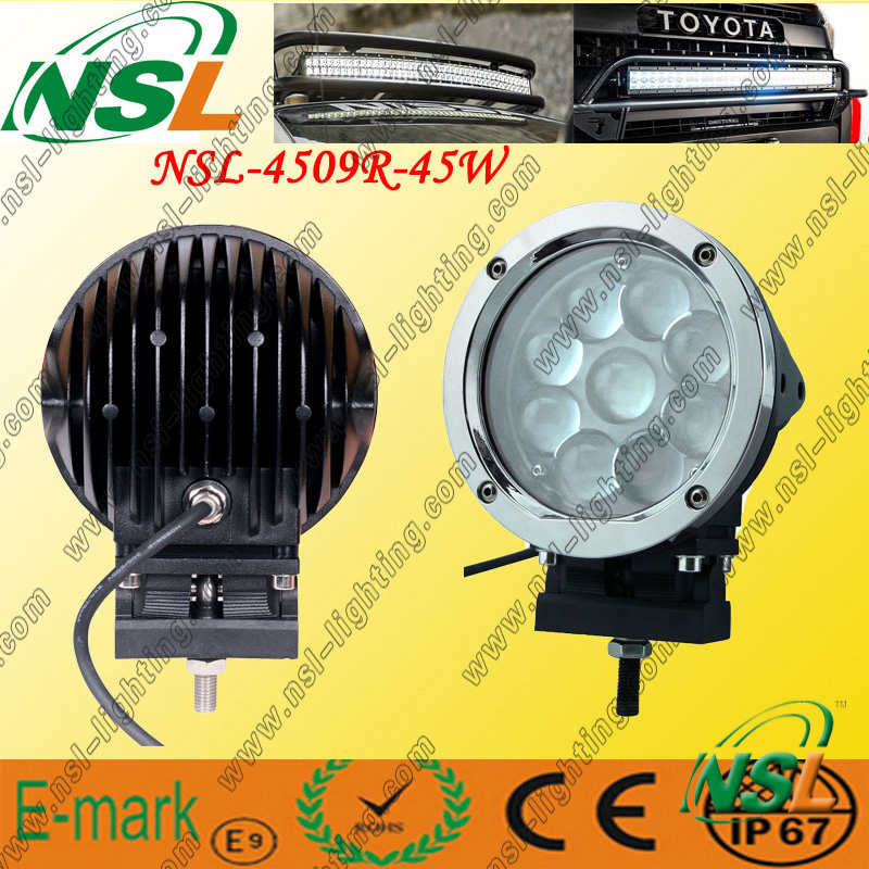 IP67 Creee LED Work Light, 45W LED Work Light for Trucks