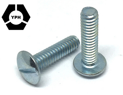 Standard Full Thread DIN Truss Head Machine Screw Slotted Machine Screw